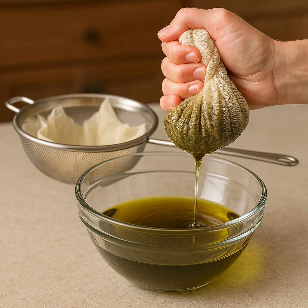 Strain the Oil