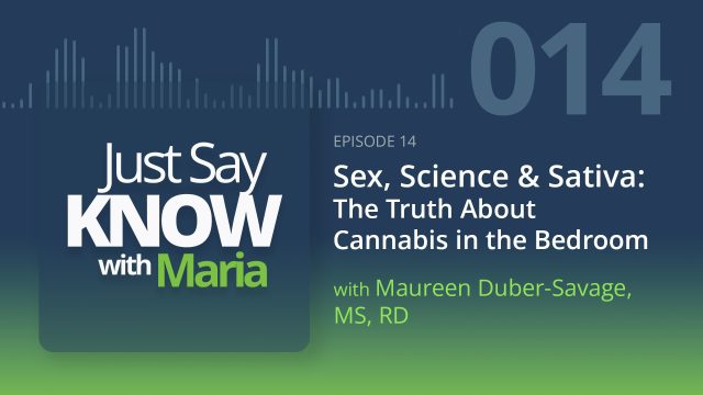 Just Say Know with Maria audio Ep-014 thumbnail