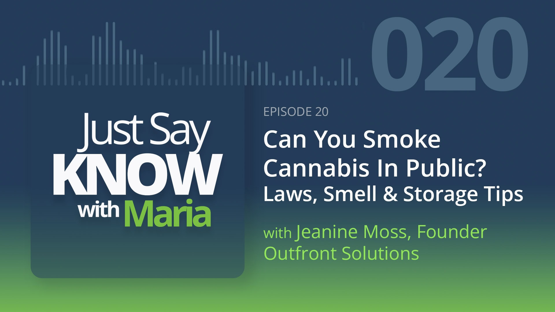 Just Say Know with Maria audio Ep-020 thumbnail