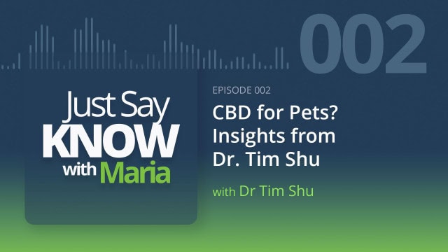 CBD for Pets? Insights from Dr. Tim Shu